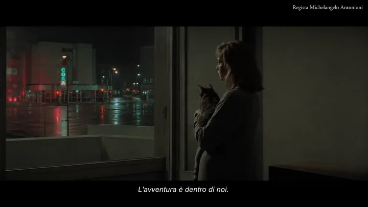 猫窗系列第 45 张，米开朗基罗·安东尼奥尼 / Michelangelo Antonioni 风格启发画面