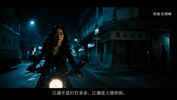 第 08 张，杜琪峰 / Johnnie To 风格启发画面