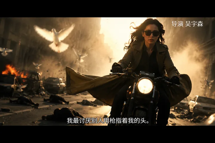 第 16 张，吴宇森 / John Woo 风格启发画面