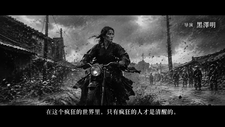 第 23 张，黑泽明 / Akira Kurosawa 风格启发画面