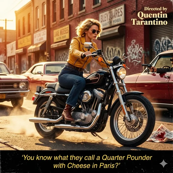 第 31 张，昆汀·塔伦蒂诺 / Quentin Tarantino 风格启发画面
