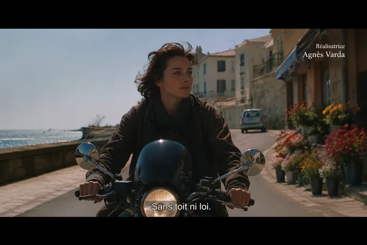 第 44 张，阿涅斯·瓦尔达 / Agnès Varda 风格启发画面