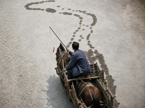 高清课本插图_卖炭翁_01 照片风格转换图