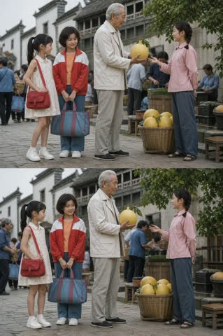 高清课本插图_苦柚_01 照片风格转换图