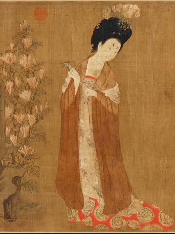 高清课本插图_唐代仕女_01 原图