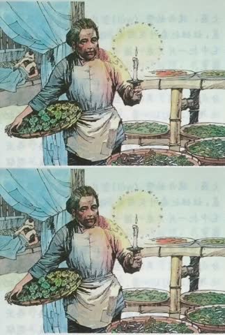高清课本插图_春蚕_01 原图