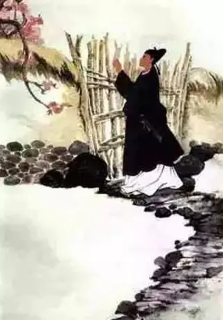高清课本插图_一枝红杏出墙来_01 原图