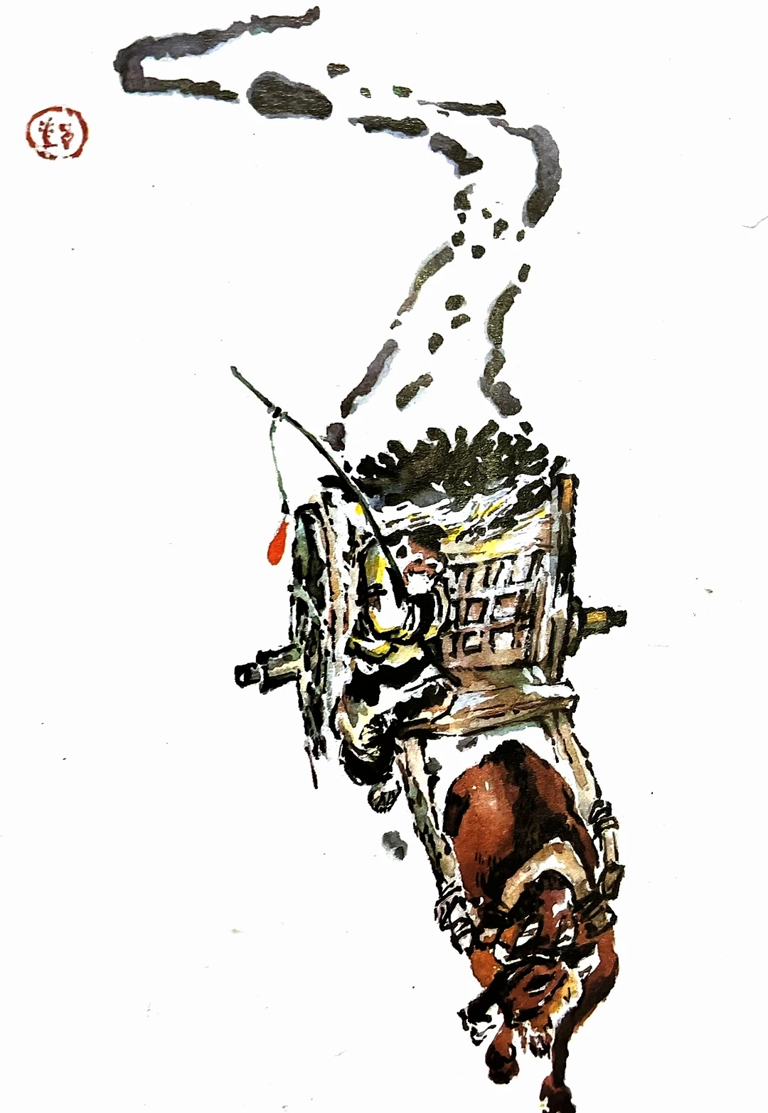 高清课本插图_卖炭翁_01 原图