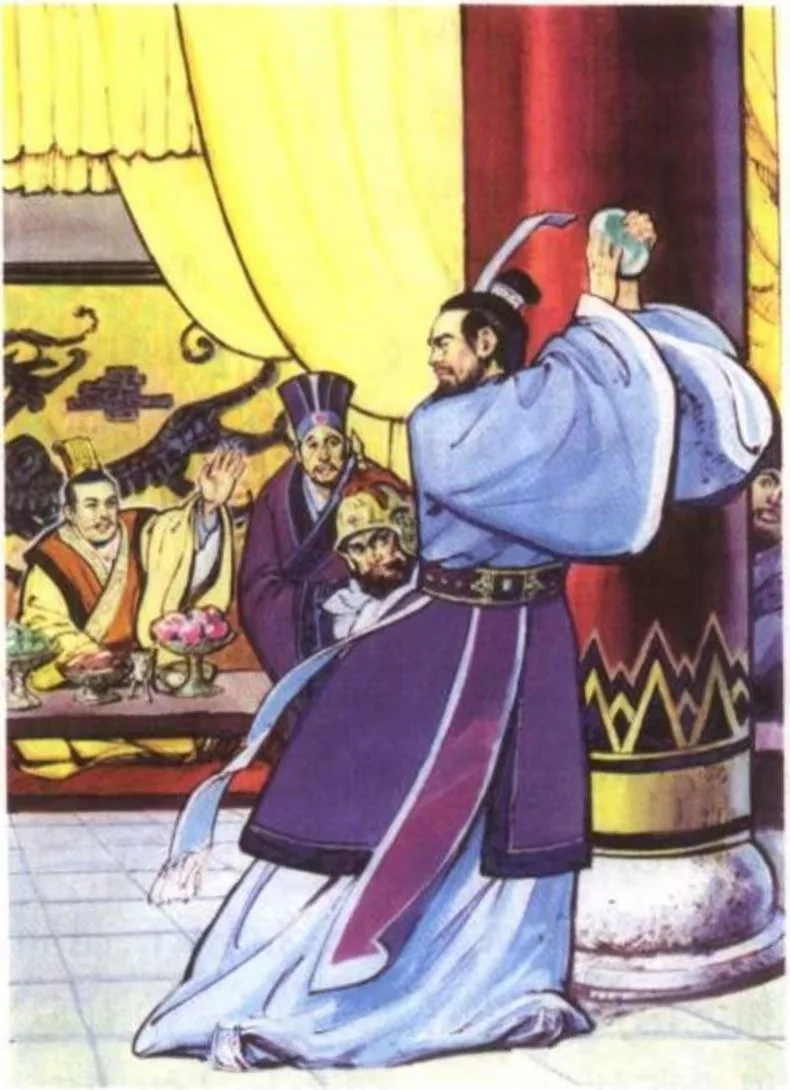 高清课本插图_完璧归赵_01 原图