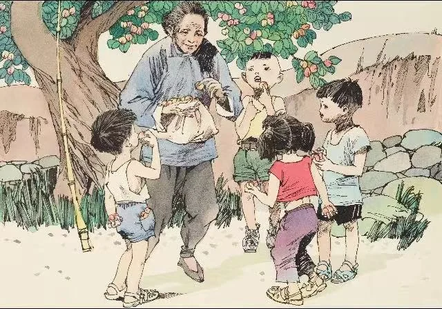 高清课本插图_杏儿熟了_03 原图