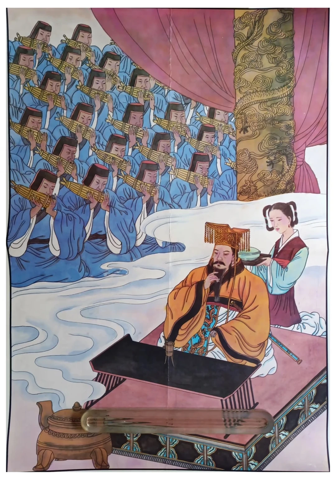 高清课本插图_滥竽充数_01 原图