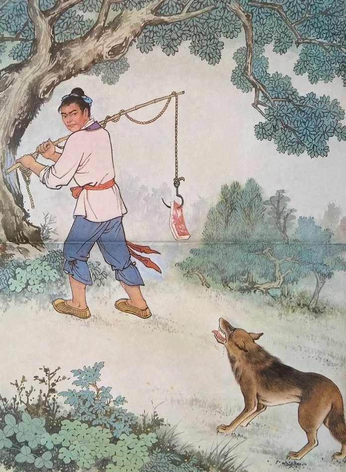 高清课本插图_狼_6938f9ab000000001d03dafa_01 原图