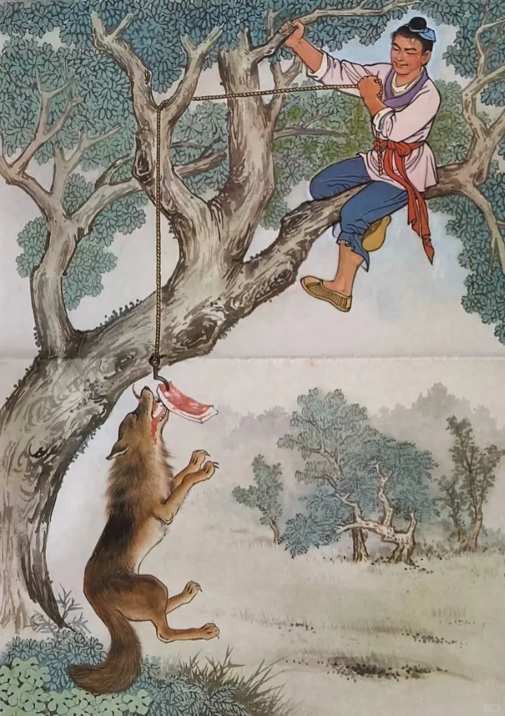 高清课本插图_狼_693e297b000000001e00901f_01 原图