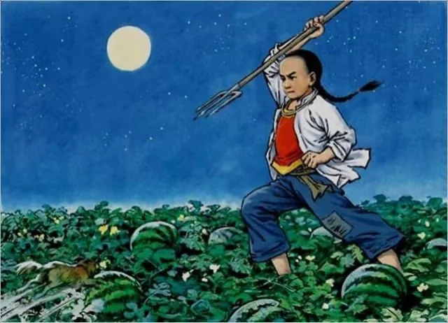高清课本插图_闰土_01 原图